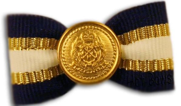 Hot Bows Admiral French Clip Dog Hair Barrette