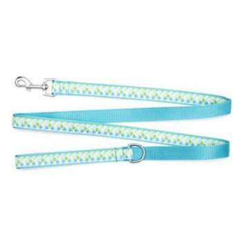 The Worthy Dog Blue Mermaid Dog Collar & Leash Collection