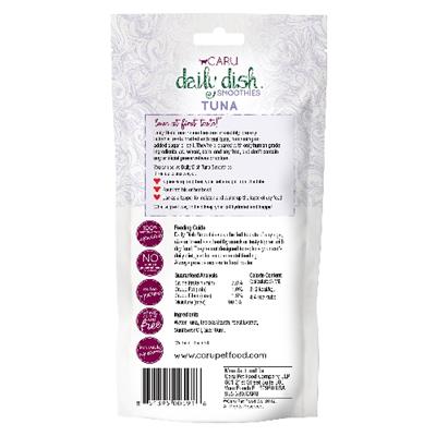 Caru Daily Dish Lickable Smoothies Tuna Cat Treats
