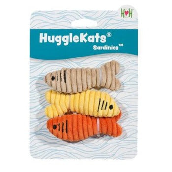 Hugglekats Cat Sardine Toys