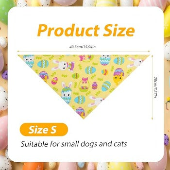 Colorful Easter Dog or Cat Bandana