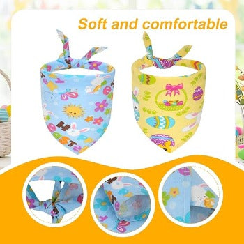 Colorful Easter Dog or Cat Bandana