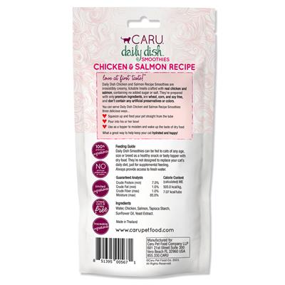 Daily Dish Smoothies Lickable treats for Cats - Chicken & Salmon