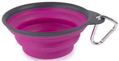 Collapsible Pet Travel Cup with Carabiner
