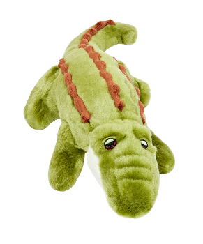 Fluff & Tuff Georgia Gator Plush Dog Toy
