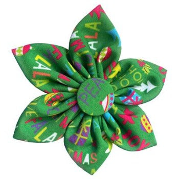 Huxley & Kent Merry & Bright Pinwheel Dog Collar Bow