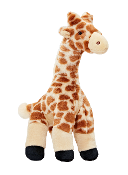 Fluff & Tuff Nelly Giraffe Plush Dog Toy