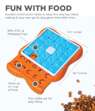 Challenge Slider Interactive Treat Puzzle Dog Toy
