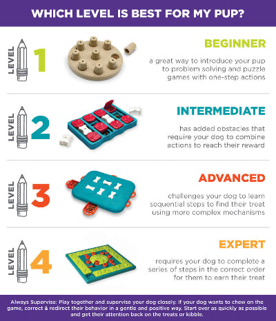 Challenge Slider Interactive Treat Puzzle Dog Toy