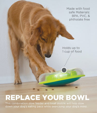 Wobble Bowl Interactive Treat Puzzle Dog Toy