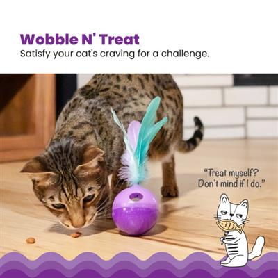 Wobble N' Treat Toy Treat Stuffer Cat Toy