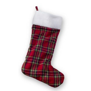 Holiday Tartan Stocking