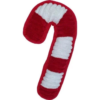 Petlou 9" Christmas Bite Me Candy Cane Dog Toy