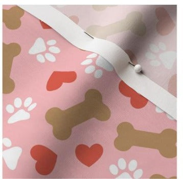 The Paisley Paw Paws, Bones & Hearts Dog Bandana
