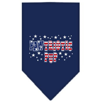 Navy Pawtriotic Pup Dog Bandana