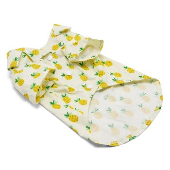 Dogo Yellow Pineapple Dog Shirt
