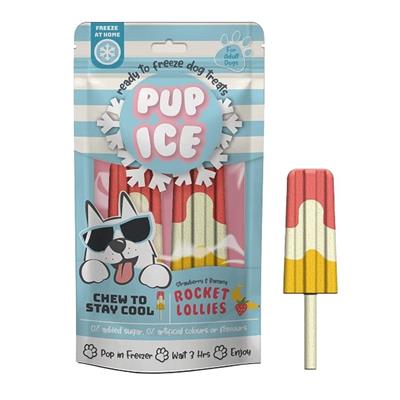 Pup Ice Rocket Lollies Dog Chew Treat