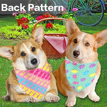 Reversible Easter Dog or Cat Bandana