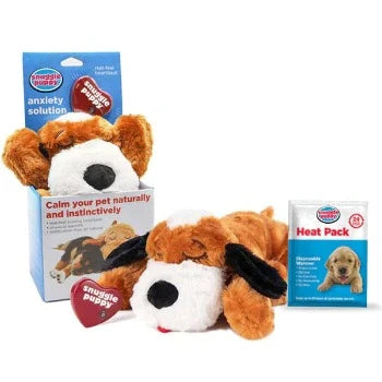 The Original Snuggle Puppy - Brown & White