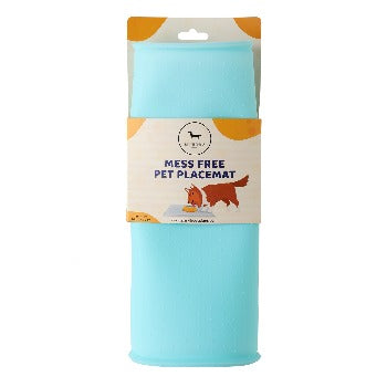 Park Life Designs Blue Silicone Mess Free Pet Placemat
