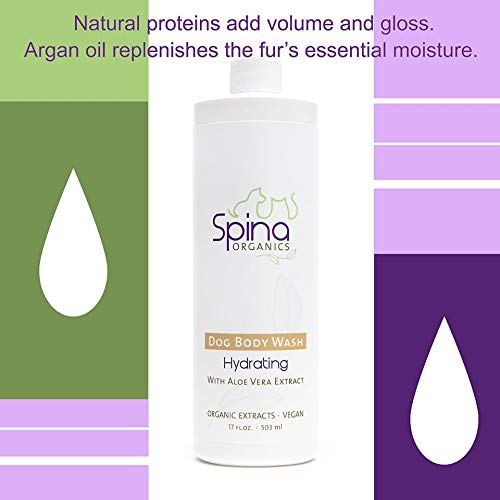 Spina Organics Hydrating Dog Body Wash