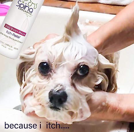 Spina Organics Itch Relief Dog Body Wash