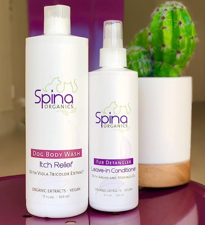 Spina Organics Leave-In Conditioner Detangler Spray