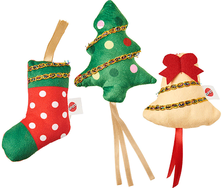 Holiday Festive Cat Toy