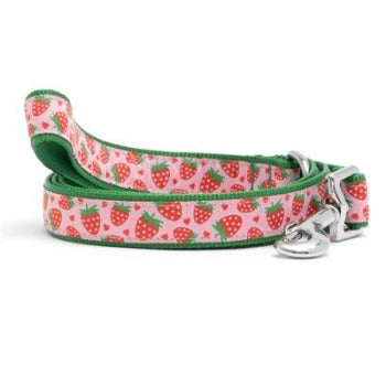 The Worthy Dog Strawberries Dog Collar
