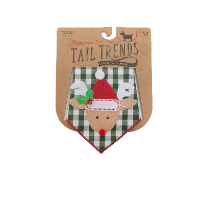 Red Nosed Reindeer Pet Bandana