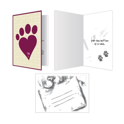 Thank You - Bottom of Mi Hart Greeting Card