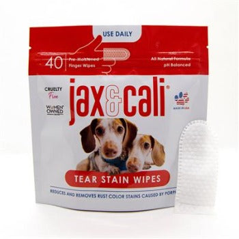 Jax & Cali Tear Stain Wipes