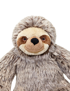 Fluff & Tuff Tico Sloth Plush Dog Toy