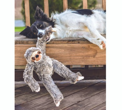 Fluff & Tuff Tico Sloth Plush Dog Toy