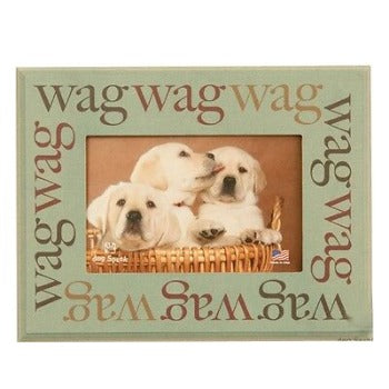 Dog Speak Wag Wag Wag Picture Frame