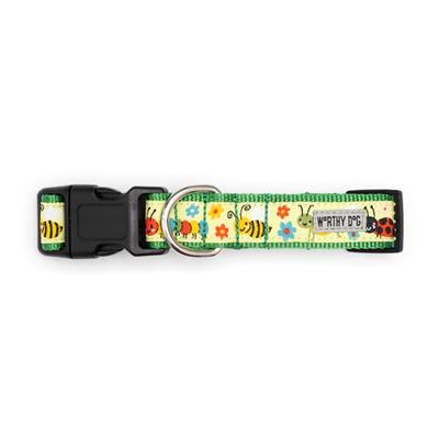 Green Bugs Dog Collar & Leash Collection