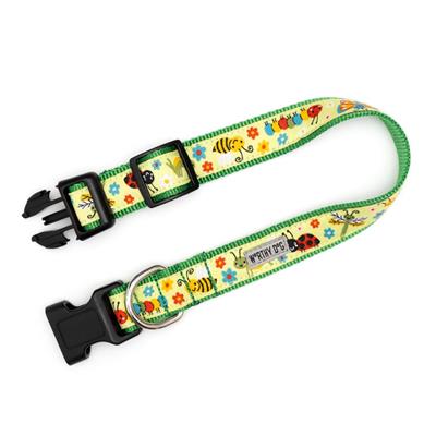 Green Bugs Dog Collar & Leash Collection