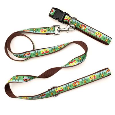 Happy Camper Collar & Leash Collection