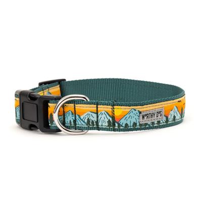 Multicolored Mountain Range Collar & Leash Collection