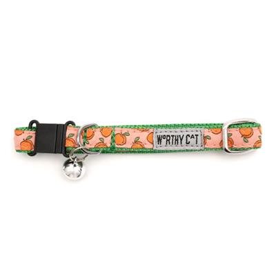 Peachy Keen Cat Collar