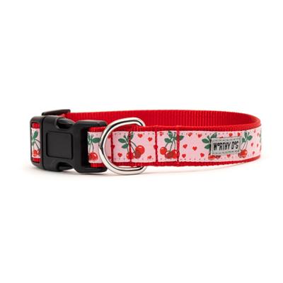 Pink Cherries Jubilee Collar & Leash Collection