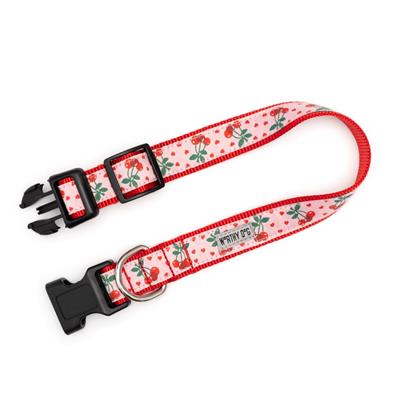 Pink Cherries Jubilee Collar & Leash Collection