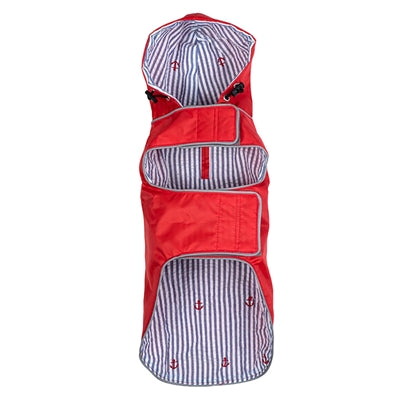 Red Seattle Slicker Raincoat