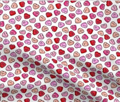 Paisley Paw Designs Conversation Hearts Dog Bandana