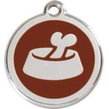 Bowl & Bone Pet ID Tag.