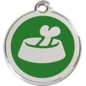 Bowl & Bone Pet ID Tag.