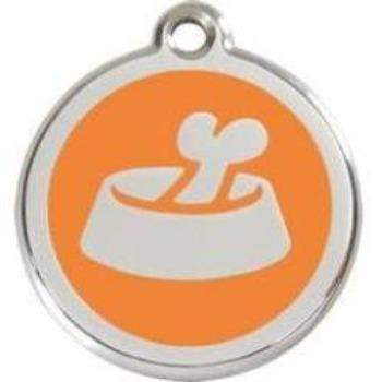 Bowl & Bone Pet ID Tag.