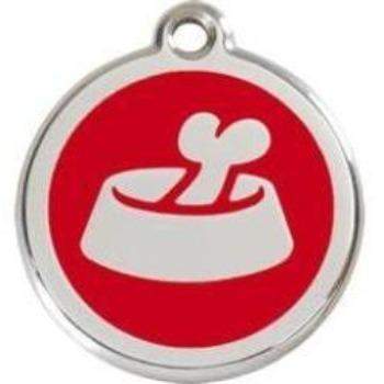 Bowl & Bone Pet ID Tag.