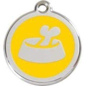 Bowl & Bone Pet ID Tag.