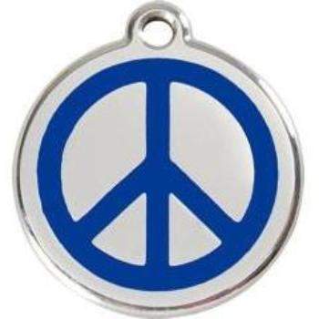 Peace Pet ID Tag.